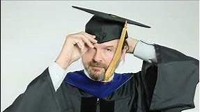 How to wear your Doctoral cap and gown