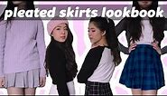 How I Style Pleated Skirts💘 | thetwinsofhearts