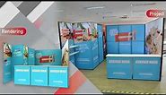 DIY the different trade show booth design for you.Modular & tool free trade show booth system.