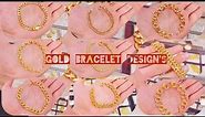 Latest Gold Men's Bracelets Designs | Hollow Bracelet | Light Weight Gold Bracelet Designs