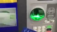 Insert card into an atm as shown