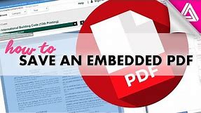 How to Save a PDF that's Embedded in a Website