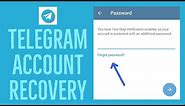Reset Telegram Password 2021: How to Recover Forgotten Telegram Account Password?