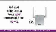 Netgear Wifi Extender Ac750 Setup With WPS Method | Netgear Extender Setup