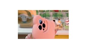 Pink bear iphone case