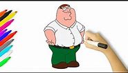 How to Draw Peter Griffin | Family Guy