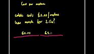How to Calculate a Cost per Metre
