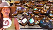 The Opal Whisperers Celebrate Finding Over 150KG's of Rare Opal Stones