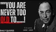 20 inspiring C.S . Lewis quotes to live by. | #cslewis