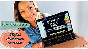 How to Create a Digital Interactive Notebook | Teacher Life