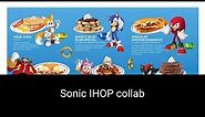there's a sonic IHOP collab