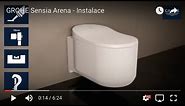 GROHE Sensia Arena - Instalace