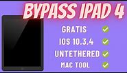 Bypass iCloud IPAD 4 FULL Untethered Apagar y Encender 2021