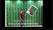 ROYAL PLAY WALL TEXTURE DESIGN -BHARATNATYAM | 2024 MODIFIED TEXTURE DESIGN ￼