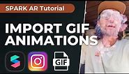 How to import GIF Animations to Spark AR - Tutorial for Instagram Filters