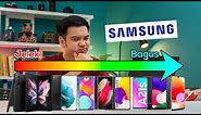 Ngehakimin HP SAMSUNG TERBAIK sampai TERBURUK versi saya!