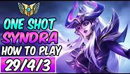 HOW TO PLAY SYNDRA | Best Build & Runes | S Gameplay | League of Legends | Diamond Syndra Guide S14