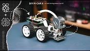 DIY Robot Car The Pi-Car X Kit from Sunfonder | Rasberry Pi Robot