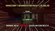 This is Minecraft Bedrock BRAND NEW "You Died" Screen! - Minecraft Bedrock Preview v1.19.80.20