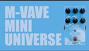 M-Vave - Mini Universe Reverb - Demo (Budget BigSky?!)