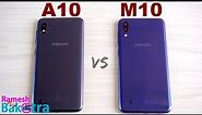 Samsung Galaxy A10 vs M10 SpeedTest and Camera Comparison