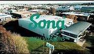 Sona Irish Vitamins - state of the art facility in Dublin, Ireland.