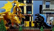 Godzilla VS King Ghidorah LEGO Stop Motion