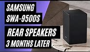 Samsung Wireless Rear Speaker Kit SWA 9500S - 3 Months Later
