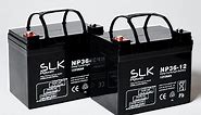 12v 36ah Mobility Scooter Batteries | SLK Mobility