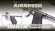 A SIMPLE IWATA UPGRADE - CUSTOM GRIP HANDLE - THE AIRBRUSH SHOW S2.EP02