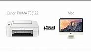 Setting up Your Wireless Canon PIXMA TS3122- WiFi Protected Setup with a Mac