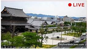 【LIVE】 Live Cam Kyoto - Higashi Hongan-ji Temple | SkylineWebcams