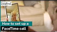 How to set up a FaceTime call on your iPad – video call anyone