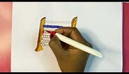 How to Draw a Abacus step by step / Easy drawing tutorial for Childrens / easy abacus drawing