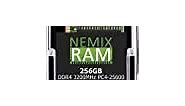 NEMIX RAM 256GB (1X256GB) DDR4 3200MHZ PC4-25600 8Rx4 ECC RDIMM Registered Server Memory