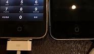 iPhone 3GS vs iPhone 4s on iOS 6 boot up test #shorts #ios6 #iphone3gs #iphone4s
