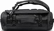 KORDIZ Travel Backpack - Carryall Travel Duffel Backpack - Bag Includes Backpack Straps and Laptop Sleeve (Black, 40L)