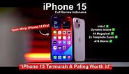 TERBAIK SEJAUH INI!!🔥 iPhone 15 : Full Review Indonesia (USB-C, 48MP, Dynamic Island & More) 2023