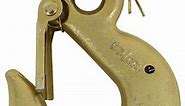 Titan Chain Clevis Hook w/ Spring Loaded Latch for Chain w/ 3/8" Thick Links - 6,600 lbs Titan Chain