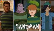 Evolution of Sandman in movies and cartoons (60fps)