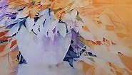 Transparent Watercolor Demonstration "Lively Foliage"