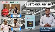 10kW On Grid Solar Panel System Installation for Home - Customer Review