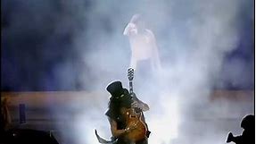 Slash Guitar Solo - Michael Jackson's MTV Music Awards (1995)