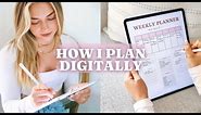 HOW I PLAN & ORGANIZE MY LIFE | aesthetic digital planners !!!