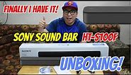 SONY SOUND BAR | HT-S100F | UNBOXING