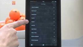 Just Show Me: How to change the sound and display options on your Kindle Fire