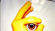 👌👁️ OK Hand Emoji #creative #emoji #procreate