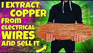 I make $500 a day recycling copper wires | Scrap Copper Wires