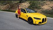 2022 BMW M3 xDrive Competition in Speed Yellow / 19"/20" M Wheels / Launch Control!! / Bmw Review