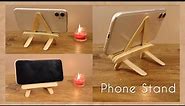 Phone stand Using Ice cream Sticks | DIY home made Phone stand | Phone Stand